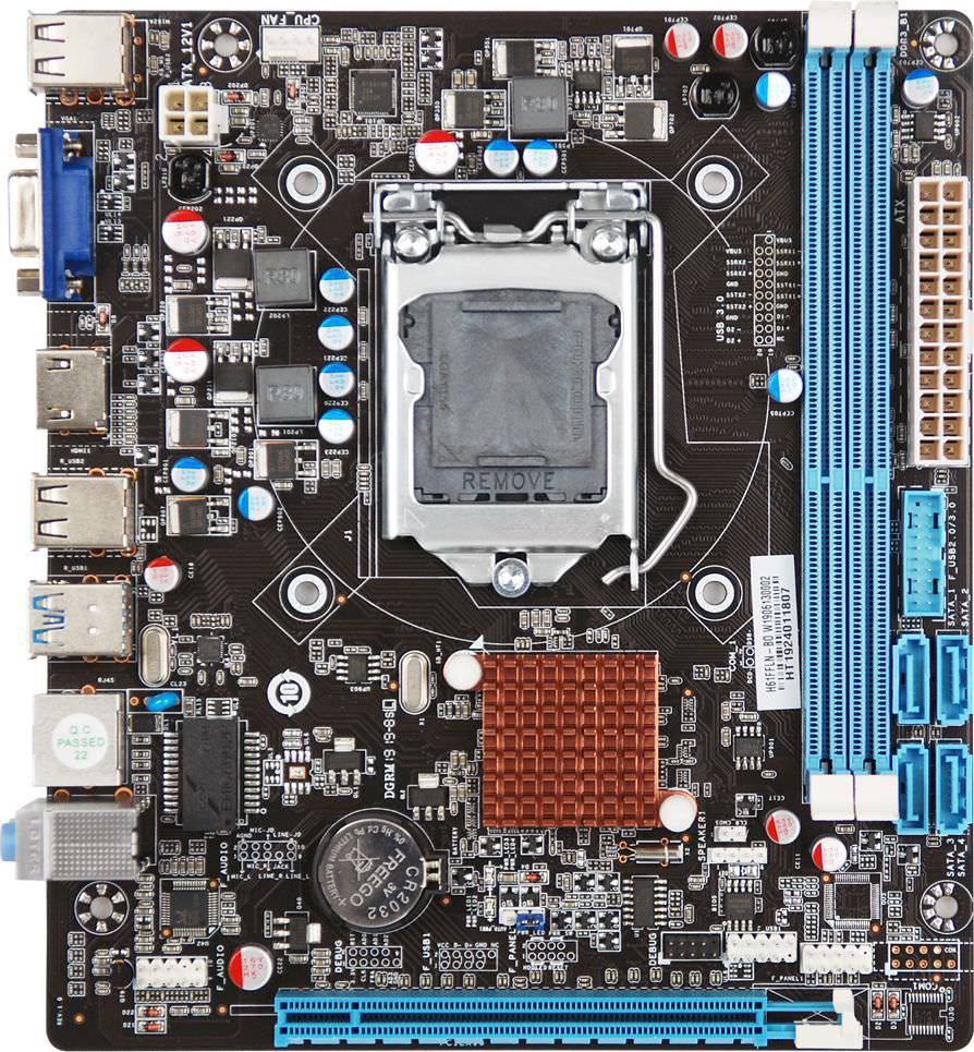 Esonic Motherboard H61 QMBL