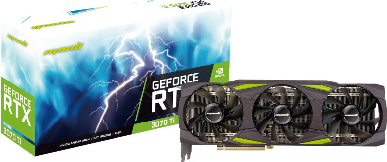 Manli RTX 3070 Ti 8GB Triple Fan LHR