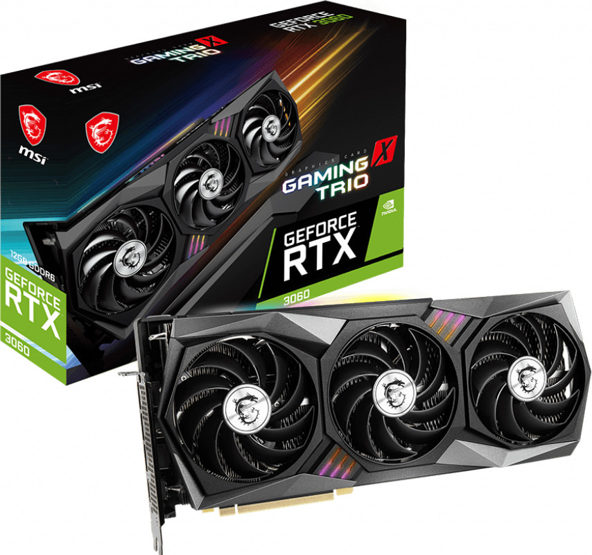 MSI Geforce RTX 3060 Gaming X Trio 12GB