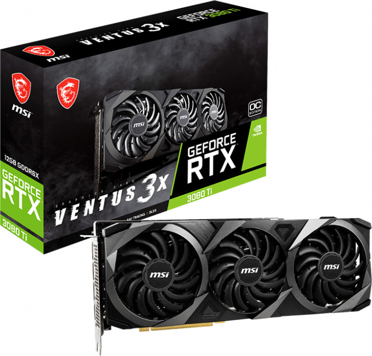 MSI Geforce RTX 3080Ti Ventus 3X OC 12GB