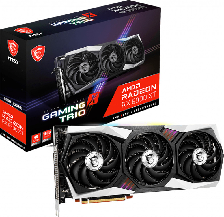 MSI VGA Radeon RX 6900 XT Gaming X trio 16GB GDDR6