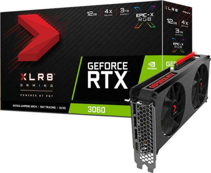 PNY GeForce RTX 3060 12GB XLR8 Gaming REVEL EPIC-X RGB