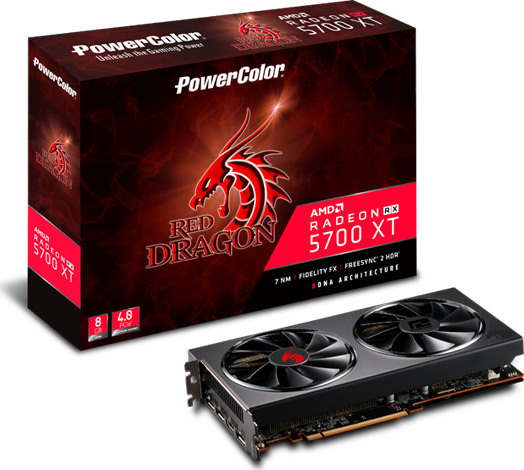 Power Color Radeon RX 5700 XT Red Dragon 8GB GDDR6