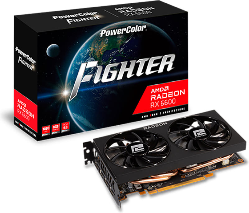Powercolor Radeon RX 6600 Fighter 8G 8GBD6-3DH retail EU