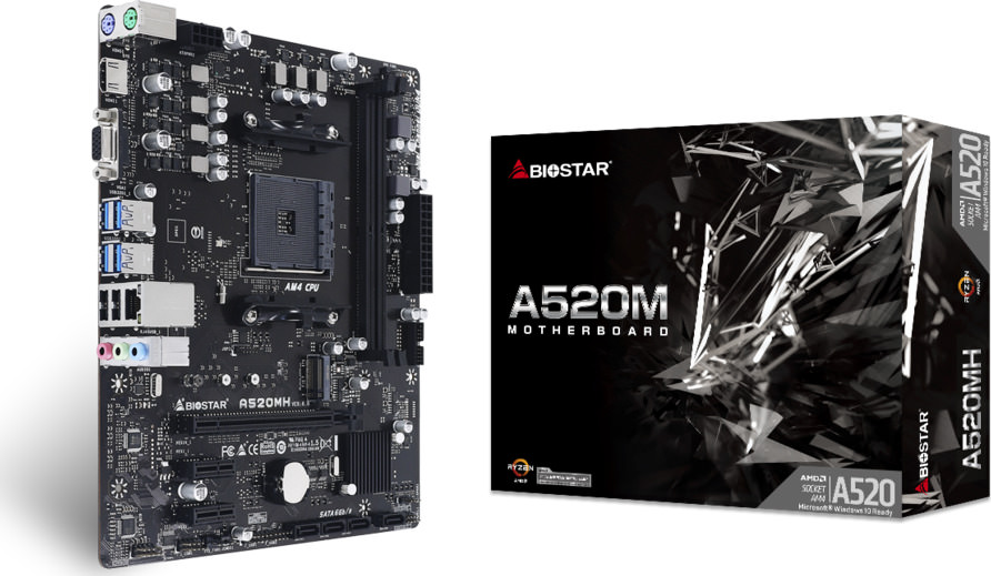 Biostar Motherboard A520MH