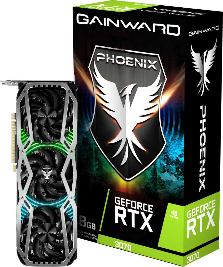GAINWARD RTX3070 Phoenix Black Box non LHR