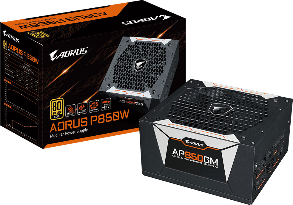 Gigabyte Aorus 850W 80 Plus Gold Power Supply