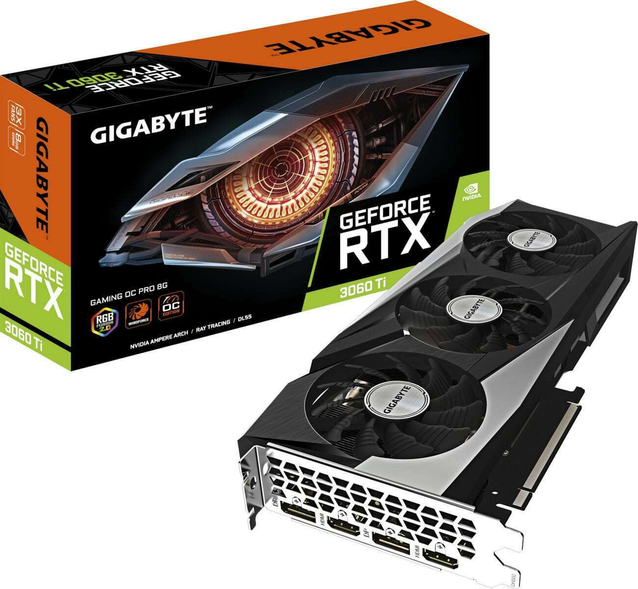 Gigabyte GeForce RTX 3060 TI Gaming OC 8GB LHR