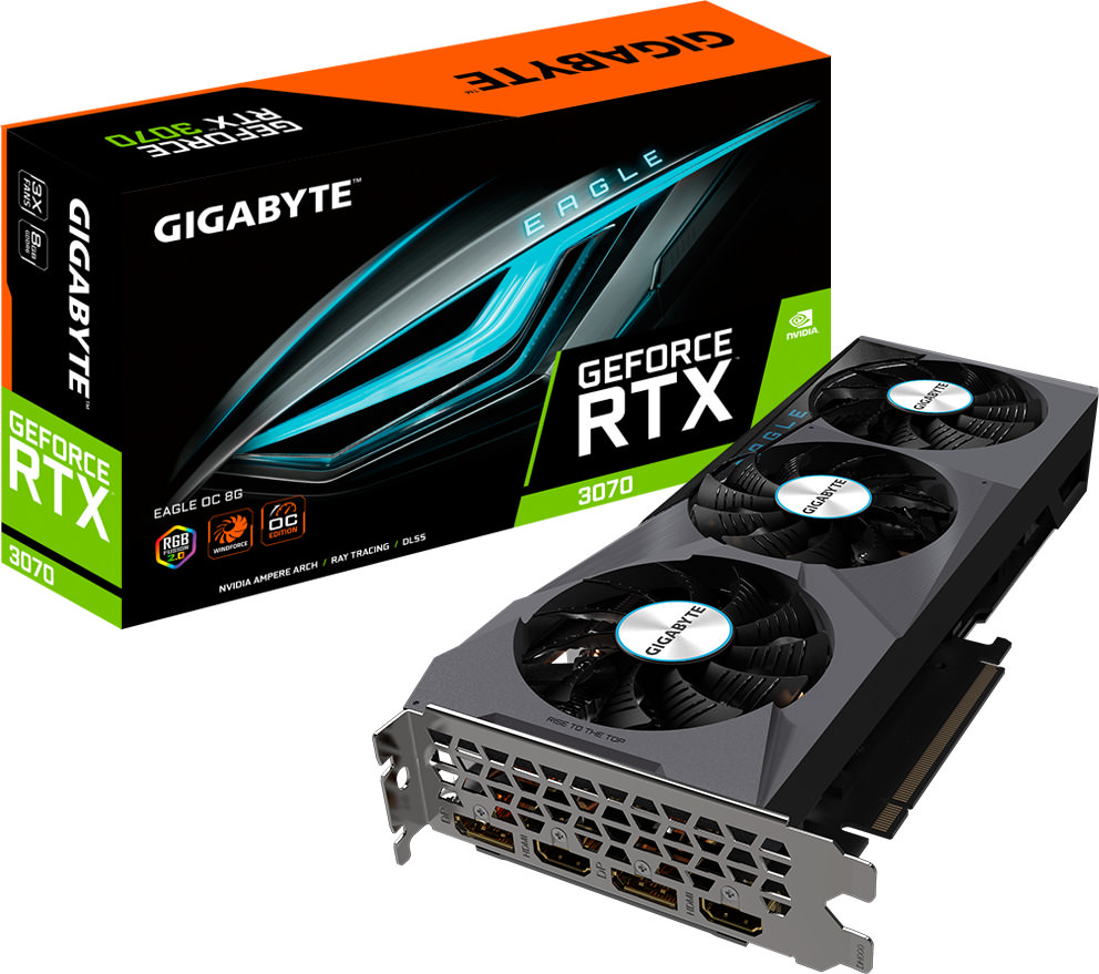 Gigabyte GeForce RTX3070 Eagle OC 8GB GDDR6 EU