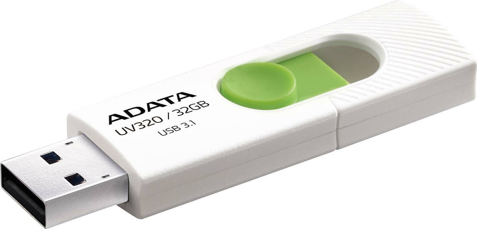 Adata Pendrive UV320 32GB USB 3.2 Gen1 AUV320-32G-RWHGN White-Green EU