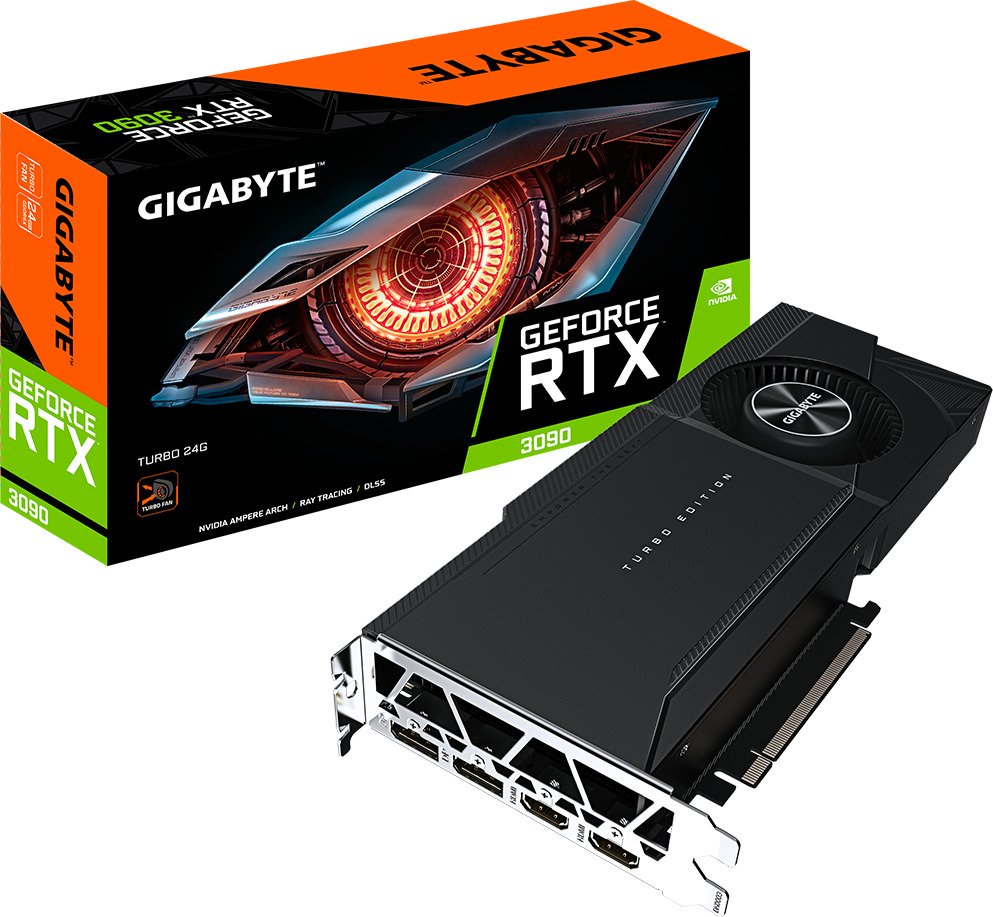 Gigabyte GeForce RTX3090 Turbo 24GB GDDR6