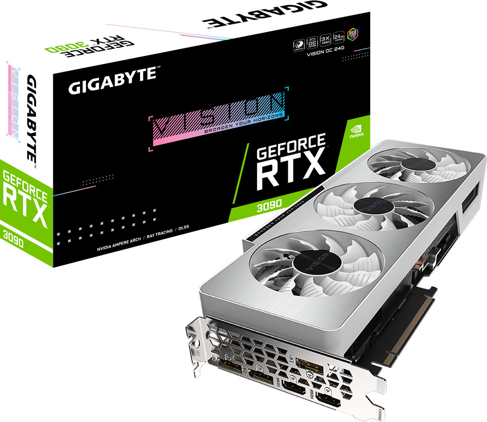 Gigabyte GeForce RTX3090 Vision OC 24GB GDDR6X