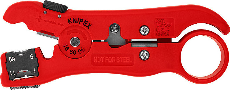 Knipex 166006SB Απογυμνωτής Καλωδίων Ηλεκτρολόγου 125mm