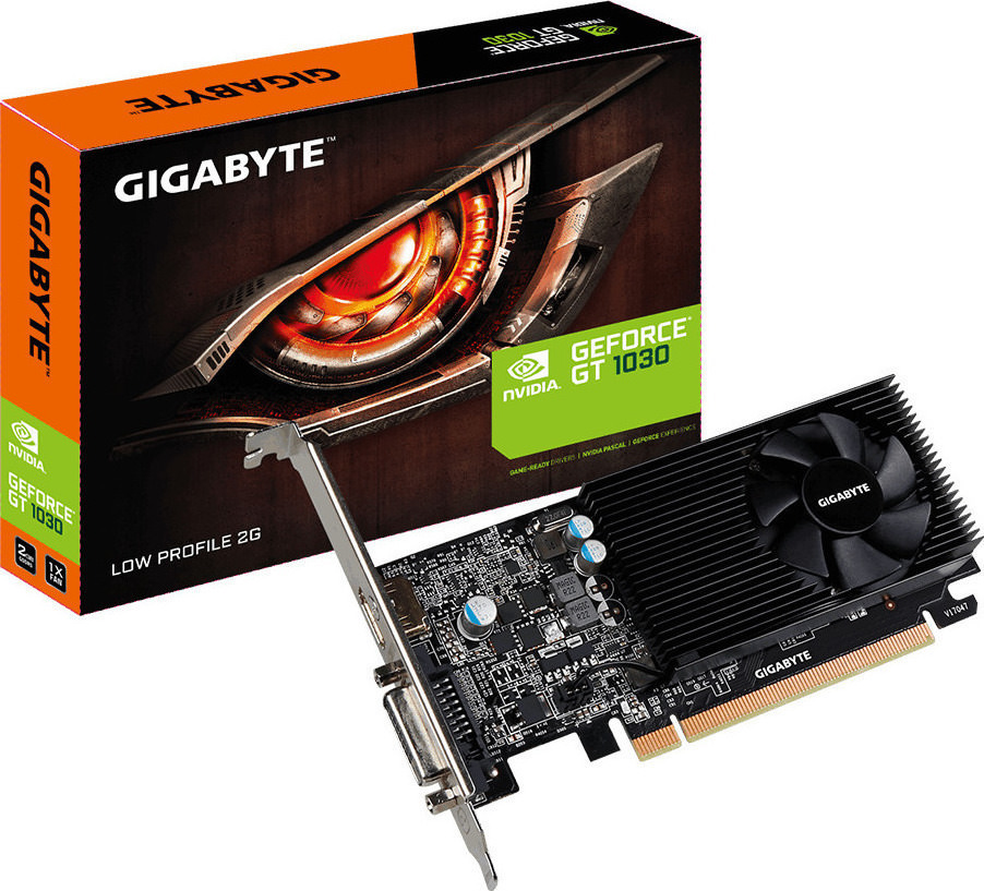 Gigabyte GeForce GT 1030 2GB Low Profile (GV-N1030D5-2GL)