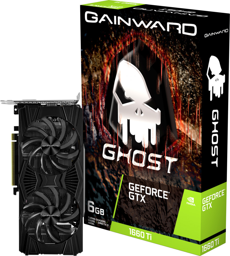 Gainward GeForce GTX 1660 Ti 6GB GDDR6 Ghost (NE6166T018J9-1160L)