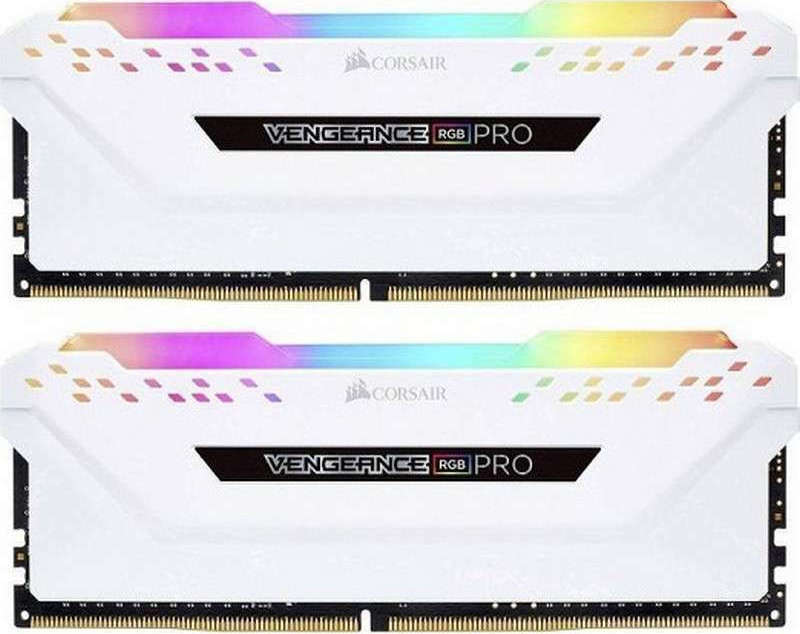 Μνήμη RAM Corsair Vengeance RGB Pro 16GB DDR4-3200MHz (CMW16GX4M2C3200C16W)