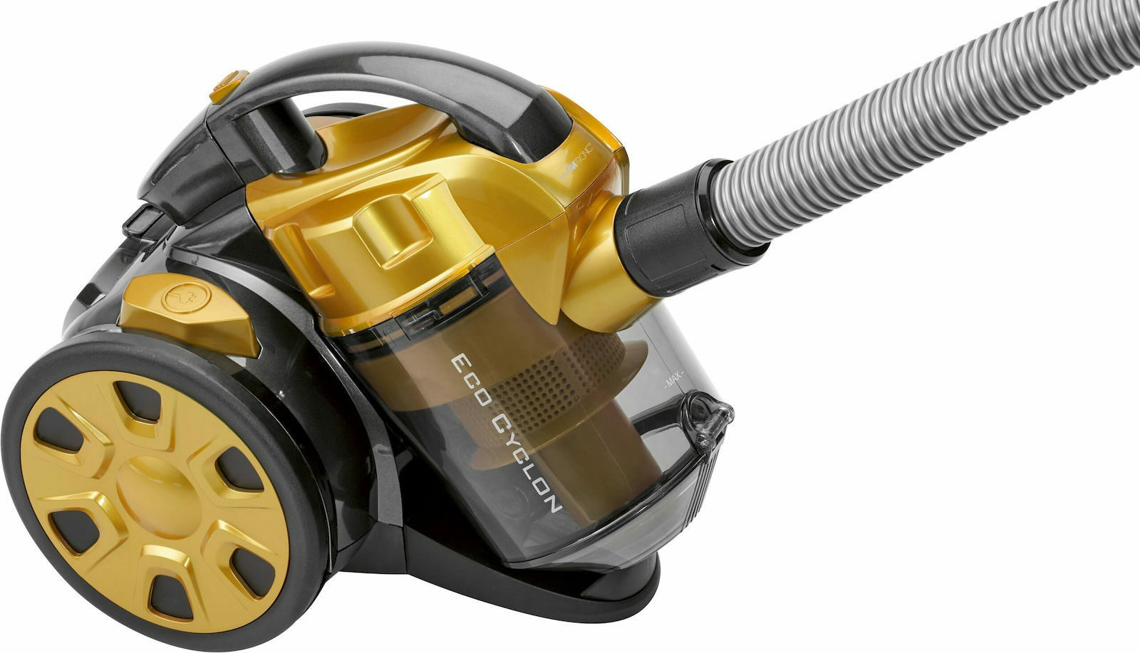 Clatronic BS 1308 Ηλεκτρική Σκούπα 700W με Κάδο 1.25lt Χρυσή