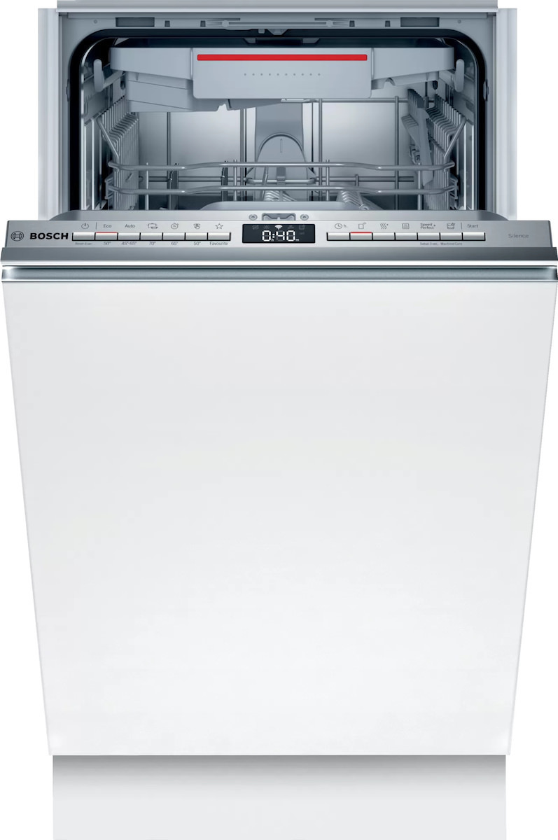 Bosch SPV4XMX20E Πλήρως Εντοιχιζόμενο Πλυντήριο Πιάτων με Wi-Fi για 10 Σερβίτσια Π44.8xY81.5εκ. Λευκό
