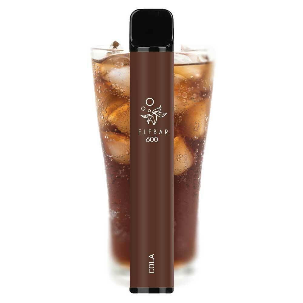 Elf Bar 600 Cola Disposable Pod Kit 2ml με Ενσωματωμένη Μπαταρία 20mg