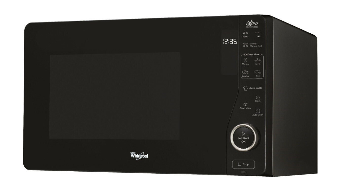 Whirlpool MWF 421 BL Φούρνος Μικροκυμάτων με Grill 25lt Μαύρος