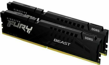 Kingston Fury Beast 16GB Kit (2x8GB) 4800MHz UDIMM DDR5 CL38 1.1V(KF548C38BBK2-16)