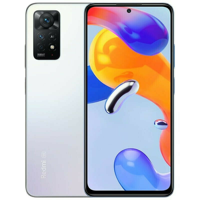Xiaomi Redmi Note 11 Pro 5G NFC 128GB 6GB RAM Dual Sim Polar White EU (Global Version)