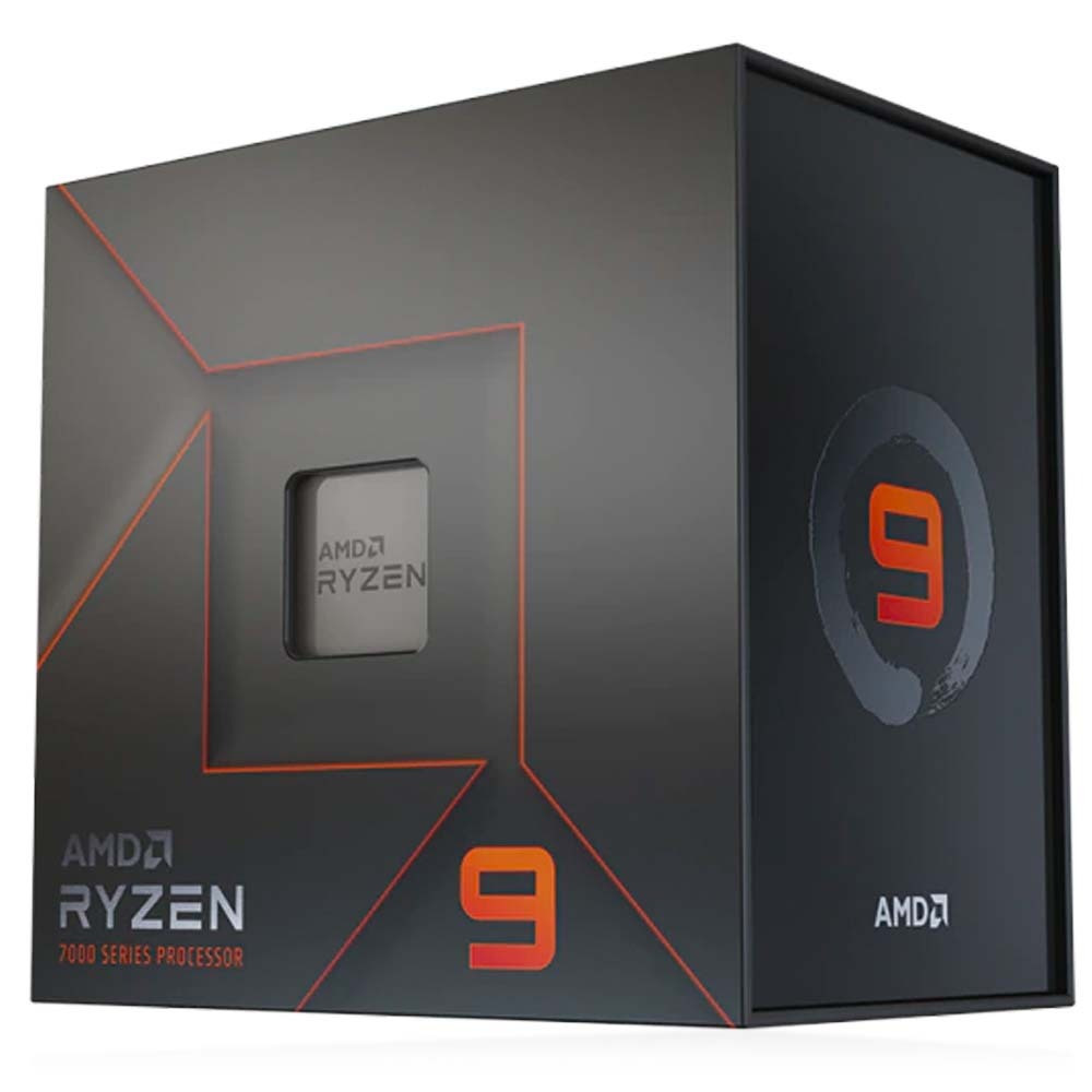 AMD Ryzen 9 7900X, Socket AM5, 12-Core, 4.7GHz, 64MB L3 Cache, Radeon Graphics, Box (100-100000589WOF)