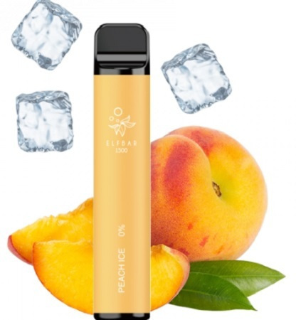 1500 Puffs Frozen Peach 0mg /4.8ML- Elf Bar ΗΛΕΚΤΡΟΝΙΚΟΣ ΝΑΡΓΙΛΕΣ ΜΙΑΣ ΧΡΗΣΗΣ
