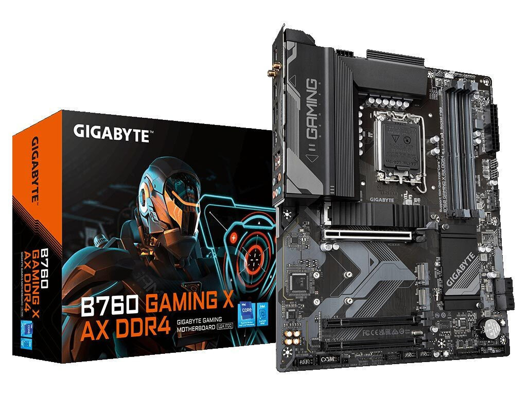 Gigabyte B760 Gaming X AX DDR4 (rev. 1.0) Motherboard ATX με Intel 1700 Socket (B760 GAMING X AX DDR)